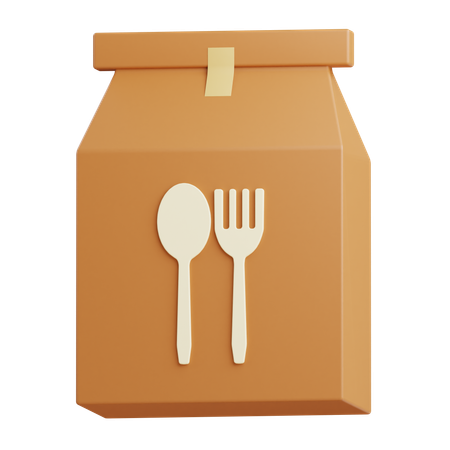 Food Pack  3D Icon
