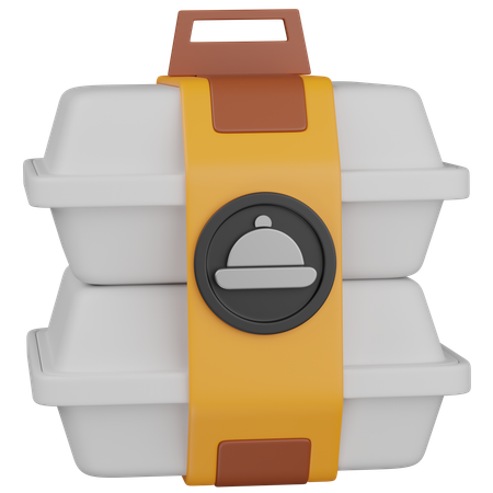 食品パッケージ  3D Icon