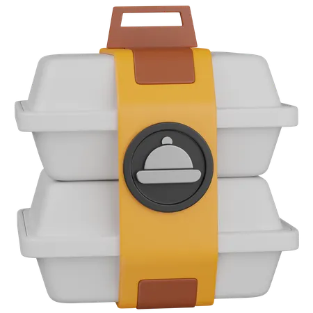 Food Package  3D Icon