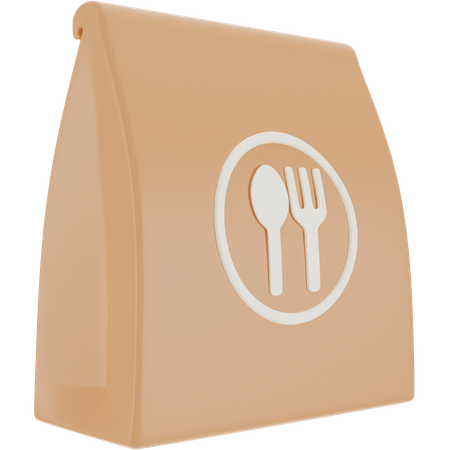 Food Package  3D Icon