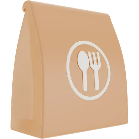 Food Package  3D Icon