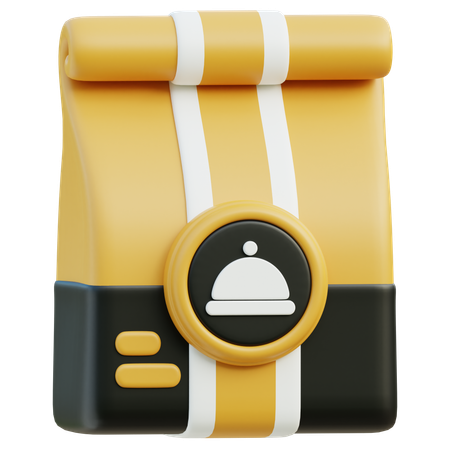 Food Package  3D Icon