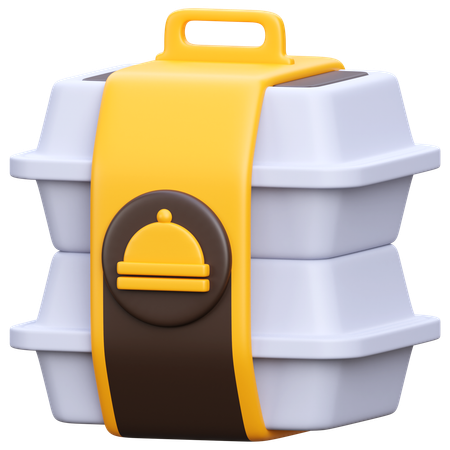 Food Package  3D Icon