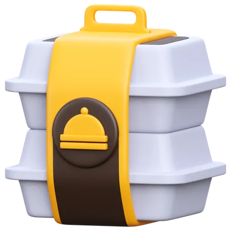 Food Package  3D Icon