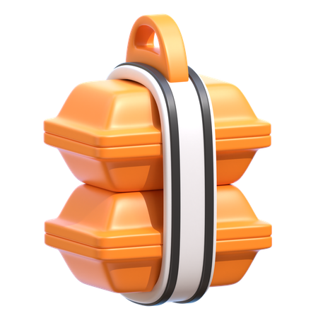 Food Package  3D Icon