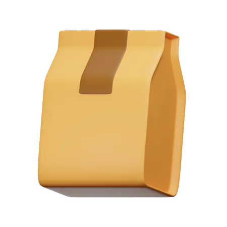 Food Package  3D Icon