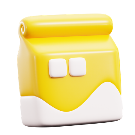 Food Package  3D Icon