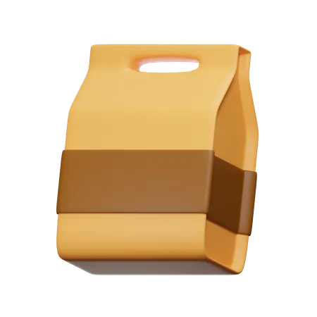 Food Package  3D Icon