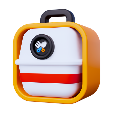 Food Package  3D Icon