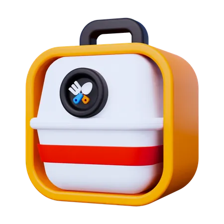 Food Package  3D Icon