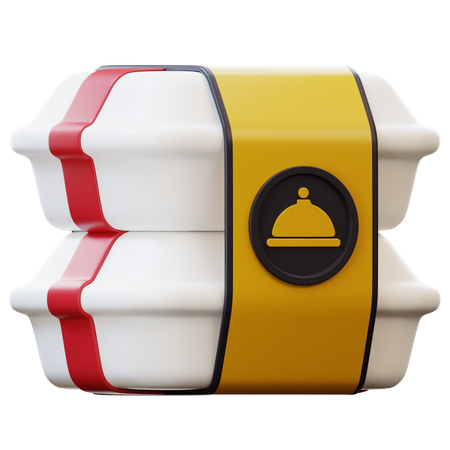 Food Package  3D Icon