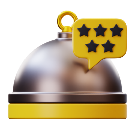 Food Rating  3D Icon