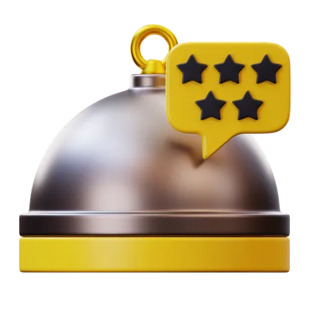 Food Rating  3D Icon