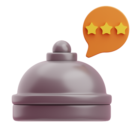Food Rating  3D Icon