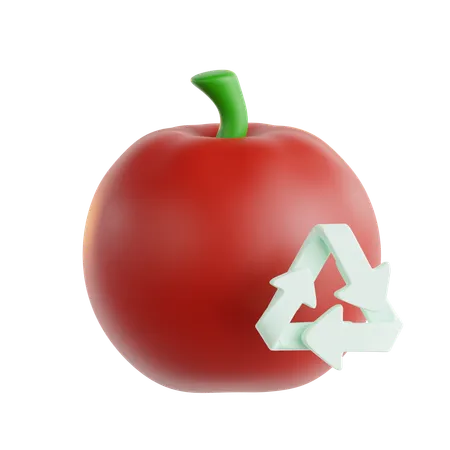 Food recycling  3D Icon