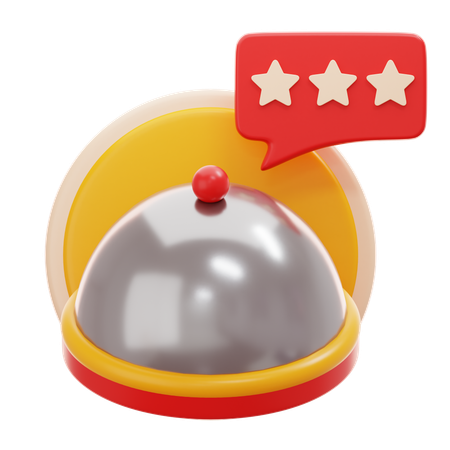 Food Review  3D Icon