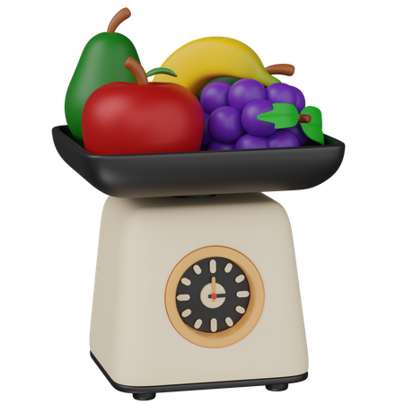 FOOD SCALE  3D Icon