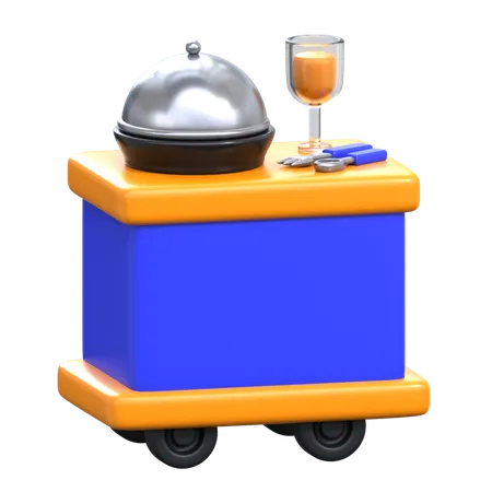 Food Service  3D Icon