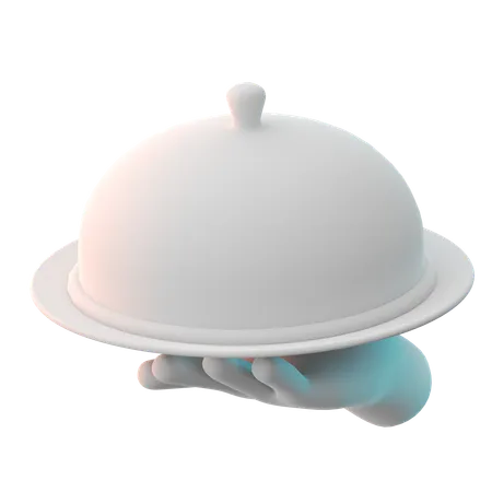 Food Serving  3D Icon