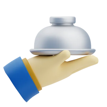 Food Serving  3D Icon