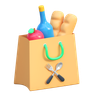 food shopping emoji 3d
