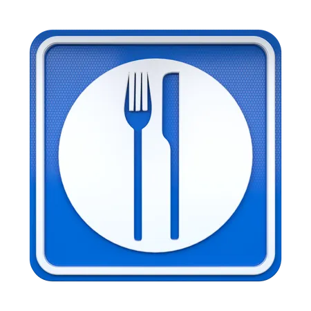 Food Sign  3D Icon