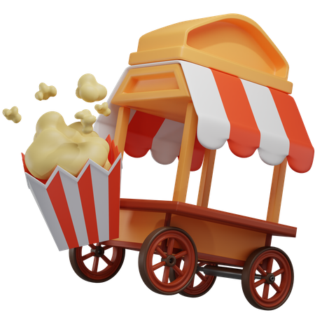 Food stand  3D Icon