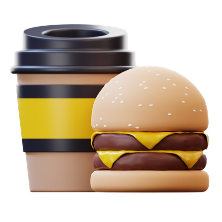 Food Take Away  3D Icon