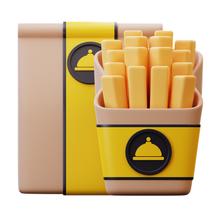 Food Take Away  3D Icon