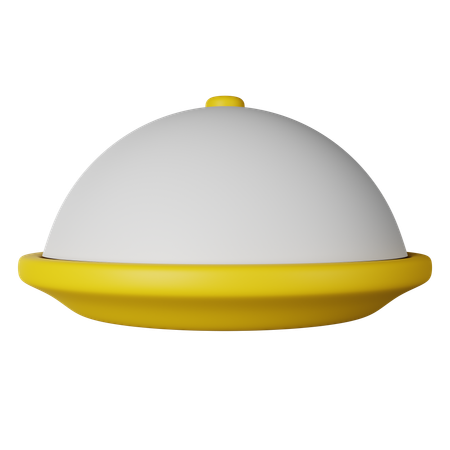 Food Tray  3D Icon