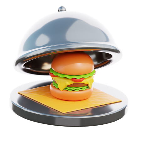 食品トレイ  3D Icon