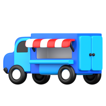 FOOD TRUCK  3D Icon