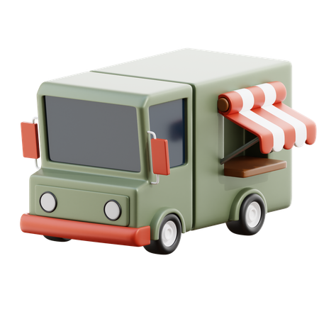 Camion de nourriture  3D Icon