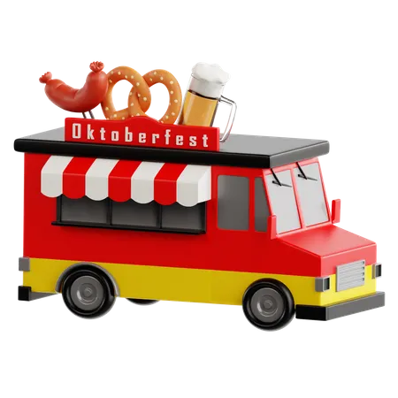 Food Truck  3D Icon