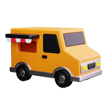 Food Truck  3D Icon