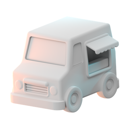 Food Truck  3D Icon