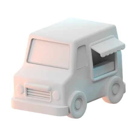 Food Truck  3D Icon