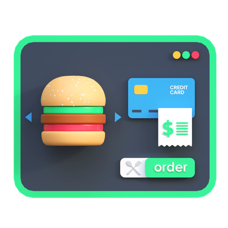 Food Web Order Online  3D Icon