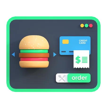 Food Web Order Online  3D Icon