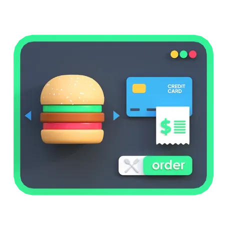 Food Web Order Online 3D Icon