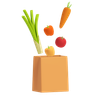 food 3d logo