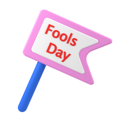 Fool Day  3D Icon