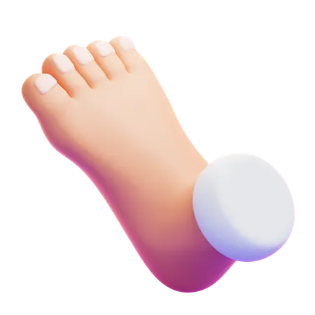 FOOT  3D Icon