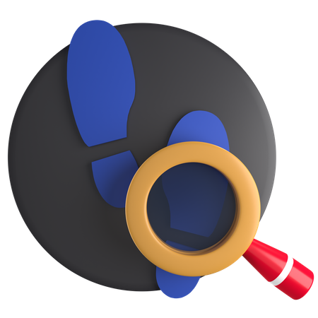 Foot Investigation  3D Icon