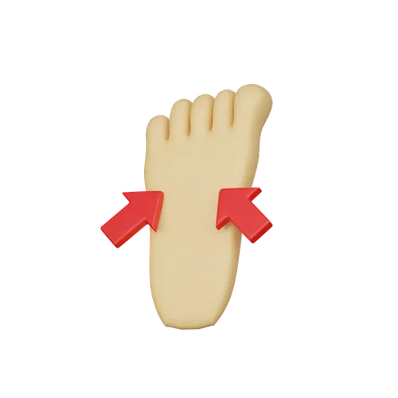 Foot Massage 3 D Icon 3D Icon