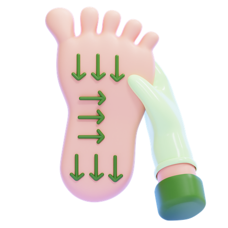 Foot Massage  3D Icon