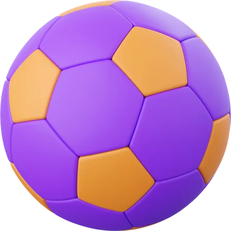Football Or Soccer Ball 3 D Illustration Elements Of School Supplies 3D Icon