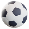 3d soccer emoji