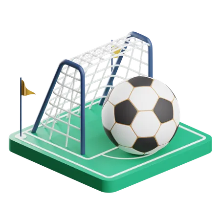 Football  3D Icon