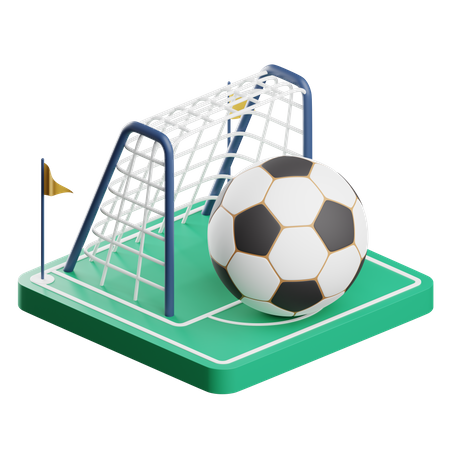Football  3D Icon